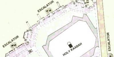 Zemljevid Kaaba šarif